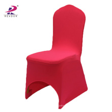Spandex Banquet Slip -Silla silla cubre el poliéster rojo de boda / spandex al por mayor universal liso teñido ISO9001 RD06021 LECTOR